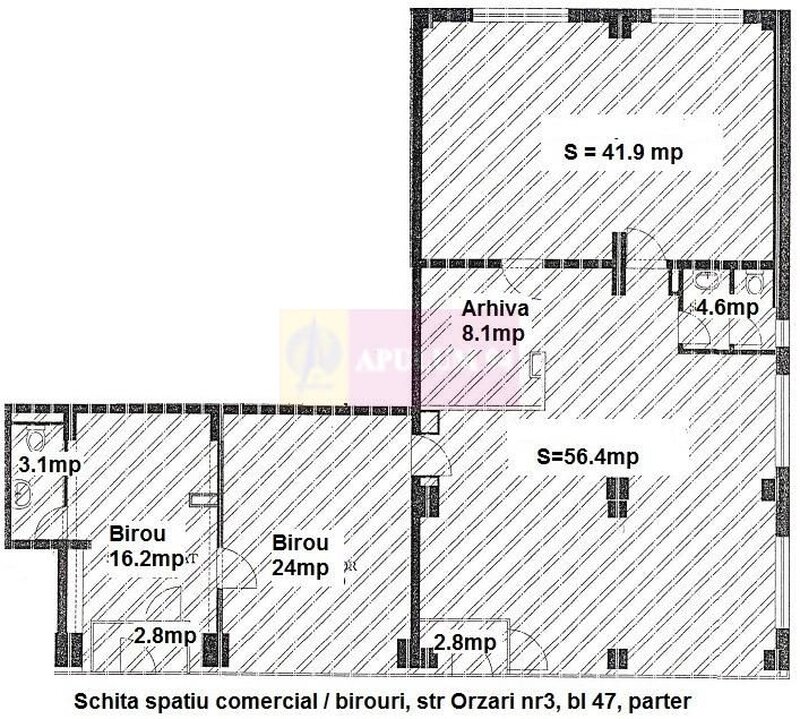 Inchiriere spatiu comercial in zona Calea Calarasilor-Muncii